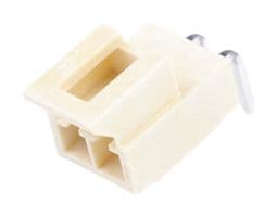 105313-2102 - MOLEX - 105313-2102 - Pin Header, Wire-to-Board, 2.5 mm, 1 Rows, 2 Contacts, Through Hole Right Angle