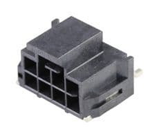 105405-1108 - MOLEX - 105405-1108 - Pin Header, Wire-to-Board, 2.5 mm, 2 Rows, 8 Contacts, Surface Mount Right Angle