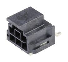 105405-1206 - MOLEX - 105405-1206 - Pin Header, Wire-to-Board, 2.5 mm, 2 Rows, 6 Contacts, Surface Mount Right Angle