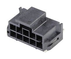 105405-1210 - MOLEX - 105405-1210 - Pin Header, Wire-to-Board, 2.5 mm, 2 Rows, 10 Contacts, Surface Mount Right Angle