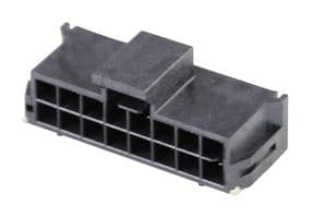 105405-1216 - MOLEX - 105405-1216 - Pin Header, Wire-to-Board, 2.5 mm, 2 Rows, 16 Contacts, Surface Mount Right Angle