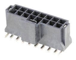 105429-1116 - MOLEX - 105429-1116 - Pin Header, Wire-to-Board, 2.5 mm, 2 Rows, 16 Contacts, Surface Mount Straight