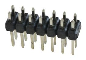 10-89-7141 - MOLEX - 10-89-7141 - Pin Header, Board-to-Board, Wire-to-Board, 2.54 mm, 2 Rows, 14 Contacts, Through Hole Straight