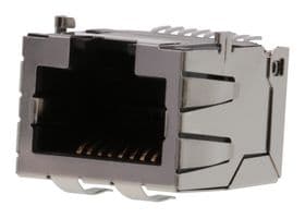 44282-0001 - MOLEX - 44282-0001 - Modular Connector, RJ45 Jack, 1 x 1 (Port), 8P8C, Cat3, Surface Mount