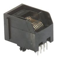 95009-7887 - MOLEX - 95009-7887 - Modular Connector, RJ45 Jack, 1 x 1 (Port), 8P8C, Cat3, Through Hole Mount