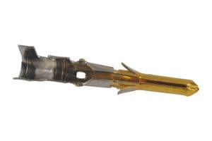 02-06-6102 - MOLEX - 02-06-6102 - Contact, Standard .062" 1560 Series, Pin, Crimp, 18 AWG, Gold Plated Contacts