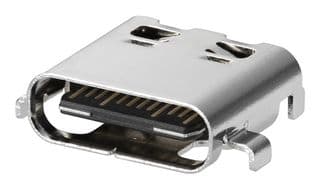 105455-0101 - MOLEX - 105455-0101 - USB Connector, USB Type C, USB 3.2 Gen 2, Receptacle, 24 Ways, Surface Mount, Right Angle