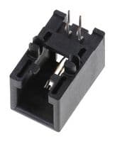 95501-2401 - MOLEX - 95501-2401 - Modular Connector, Modular Jack, 1 x 1 (Port), 4P4C, Cat3, Through Hole Mount