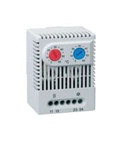 ZR01172000 - OMEGA - ZR01172000 - Thermostat, Dual, DIN Rail Mount, Normally Open/Normally Closed, 5A/10A at 250 VAC, -45 to 70 Deg C