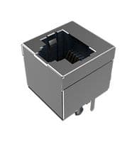 91139-088LF - AMPHENOL COMMUNICATIONS SOLUTIONS - 91139-088LF - Modular Connector, RJ45 Jack, 1 x 1 (Port), 8P8C, Cat3, Through Hole Mount