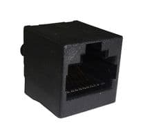 RJE081880110 - AMPHENOL COMMUNICATIONS SOLUTIONS - RJE081880110 - Modular Connector, RJ45 Jack, 1 x 1 (Port), 8P8C, Cat3, Through Hole Mount
