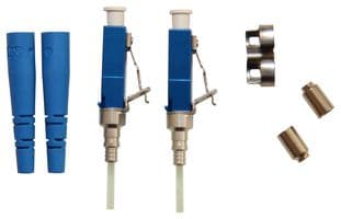 1063973000 - MOLEX - 1063973000 - Fiber Optic Connector, Duplex, LC, Singlemode, 125µm, Aluminium Body, PC, LC2+ 86389 Series