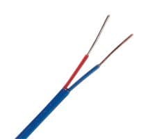 EXFF-T-24-50 - OMEGA - EXFF-T-24-50 - Thermocouple Extension Wire, Duplex, Type T, 24 AWG, Solid, 50 ft, ANSI, FEP, EXFF Series