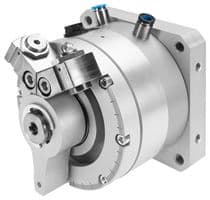1202485 - FESTO - 1202485 - Pneumatic Actuator, Semi Rotary Drive, Double Acting, 63 mm, G1/4, 1 Mpa, DSMI Series