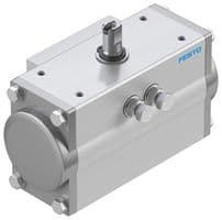 8047613 - FESTO - 8047613 - Actuator, Quarter Turn, Semi Rotary Drive, Double Acting, 90° Swivel Angle, Size 10, G1/8, 8 bar