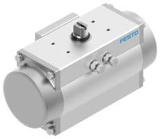 8047625 - FESTO - 8047625 - Quarter Turn Actuator, Semi Rotary Drive, Single Acting, Size 80, G1/8, 8 bar, DFPD Series