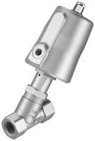 1002512 - FESTO - 1002512 - Angle Seat Valve, Piston Actuator, 2/2 Way, Closed, Monostable, G1/8, 3.8 m³/h, 6 bar to 10 bar