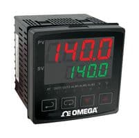 CN7623 - OMEGA - CN7623 - Controller, Temperature/Process, Ramp/Soak, 1/8 DIN, B/E/J/K/L/N/R/S/T/U/Pt100/RTD, 0 to 50 °C
