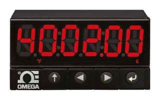 CN8DPT-330 - OMEGA - CN8DPT-330 - Controller, Temperature/Process, 1/8 DIN, B/C/E/J/K/N/R/S/T/RTD, 0 to 50 °C, Platinum CN8DPt Series