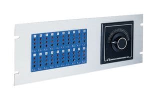 19TJP2-40-TI - OMEGA - 19TJP2-40-TI - Thermocouple Connector, Plain Panel Jack, 3 Prong, 40x Socket, 2 Row, Type T, 19", IEC, 19SJP Series