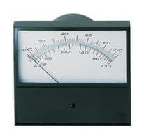 7055-E-300 - OMEGA - 7055-E-300 - Analogue Panel Meter, Thermocouple, 0°C to 150°C, 0°F to 300°F, 4.53 mm, 5.66 mm, 7000 Series