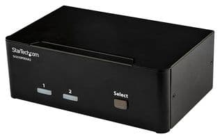 SV231DPDDUA2 - STARTECH - SV231DPDDUA2 - Computer Switch, 2-Port DisplayPort Dual-Monitor KVM Switch, DisplayPort KVM, 4K 60 Hz