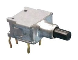 APE1F-6M-10-Z - NIDEC COMPONENTS - APE1F-6M-10-Z - Pushbutton Switch, APE Series, SPDT, On-(On), Plunger