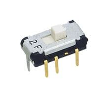 CMS-2202C - NIDEC COMPONENTS - CMS-2202C - Slide Switch, DPDT, Surface Mount, CMS Series, 100 mA
