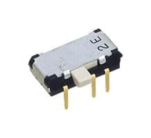 CMS-2214C - NIDEC COMPONENTS - CMS-2214C - Slide Switch, DPDT, Surface Mount, CMS Series, 100 mA
