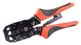 T3681A - CK TOOLS - T3681A - Crimp Tool, Ratchet, RJ11, RJ12, RJ45 Modular Plugs
