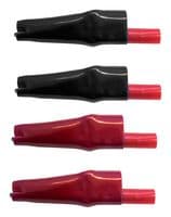 10016 - MUELLER ELECTRIC - 10016 - Alligator Clip Kit, Black, Red, 10 A, 4mm Banana Plugs