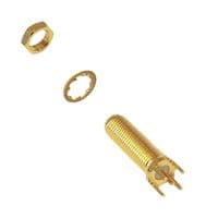 BU-1420701491 - MUELLER ELECTRIC - BU-1420701491 - RF / Coaxial Connector, SMA Coaxial, Straight Jack, Through Hole Vertical, 50 ohm