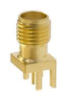 BU-1420711821 - MUELLER ELECTRIC - BU-1420711821 - RF / Coaxial Connector, SMA Coaxial, Straight Jack, Solder, 50 ohm