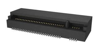 MDT420M01501 - AMPHENOL COMMUNICATIONS SOLUTIONS - MDT420M01501 - Card Edge Connector, Dual Side, 75 Contacts, Surface Mount, Right Angle