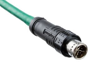 MSXS-08BMMM-PL8X01 - AMPHENOL LTW - MSXS-08BMMM-PL8X01 - Sensor Cable, M12 Plug, Free End, 8 Positions, 1 m, 3.3 ft, MPRONTO-12 Series