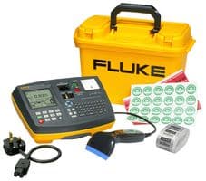 6500-2 UK KIT 2 - FLUKE - 6500-2 UK KIT 2 - Tester, 250V, 500V, 200mA, 25A, 0mA to 1.99mA, USB, 114 mm