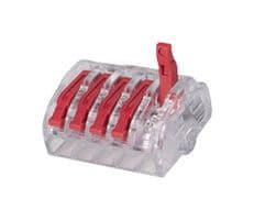 148-90061 HCRN-5 - HELLERMANNTYTON - 148-90061 HCRN-5 - Pluggable Terminal Block, 5 Ways, 4 mm², Push In Lock