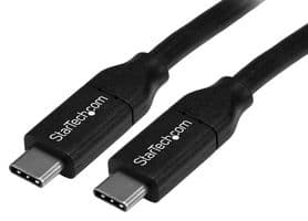 USB2C5C4M - STARTECH - USB2C5C4M - USB Cable, 4m 13ft USB C Cable with Power Delivery (5A), M/M, USB 2.0, USB-IF Certified