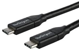 USB2C5C1M - STARTECH - USB2C5C1M - USB Cable, 1m 3 ft USB C to USB C Cable w/ 5A PD, M/M, USB 2.0, USB-IF Certified