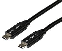 USB2C5C2M - STARTECH - USB2C5C2M - USB Cable, 2m 6 ft USB C to USB C Cable w/ 5A PD, M/M, USB 2.0, USB-IF Certified
