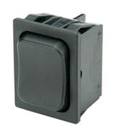 1839.1402 - MARQUARDT - 1839.1402 - Rocker Switch, Momentary, DPDT, Non Illuminated, Panel Mount, Black, 1830 Series