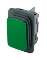 1935.3218 - MARQUARDT - 1935.3218 - Rocker Switch, DPST-NO, Illuminated, Panel Mount, Green, 1930 Series