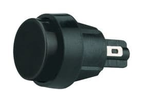 5000.0104 - MARQUARDT - 5000.0104 - Pushbutton Switch, 5000 Series, 16 mm, SPST-NO, Round, Black