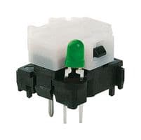 6425.3131 - MARQUARDT - 6425.3131 - Tactile Switch, 6425 Series, Top Actuated, Through Hole, Square Button, 70 gf, 100mA at 28VDC