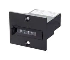 495465 - HENGSTLER - 495465 - Pneumatic Totalizing Counter, 6 Digit, Reset 0.18 sec, 8 bar, Type 495 Series