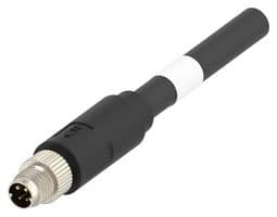 TB1141D4722-002. - AMP - TE CONNECTIVITY - TB1141D4722-002. - Sensor Cable, IP67, SPE Hybrid, M8 Plug, 4 Positions, 1 m, 3.3 ft, RPC Series