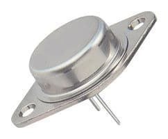 2N6609H - MULTICOMP PRO - 2N6609H - Bipolar (BJT) Single Transistor, PNP, 140 V, 16 A, 150 W, TO-3, Through Hole