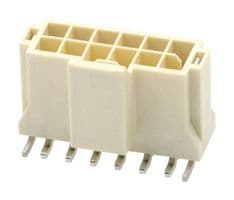 105429-2112 - MOLEX - 105429-2112 - Pin Header, Wire-to-Board, 2.5 mm, 2 Rows, 12 Contacts, Surface Mount Straight