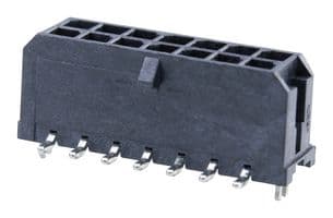 43045-1416 - MOLEX - 43045-1416 - Pin Header, Wire-to-Board, 3 mm, 2 Rows, 14 Contacts, Surface Mount Straight