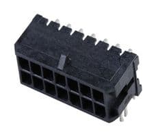 43045-1423 - MOLEX - 43045-1423 - Pin Header, Wire-to-Board, 3 mm, 2 Rows, 14 Contacts, Through Hole Right Angle